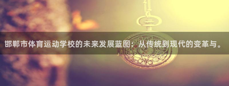 J9官网下载平台是正规平台吗安全吗：邯郸市体育运动学校的未来