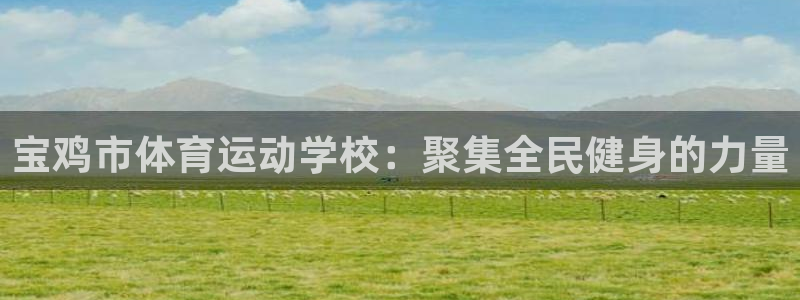 J9官方正版app娱乐代理怎么样：宝鸡市体育运动学校：聚集全