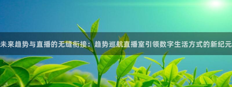 乐球直播在线观看免费高清：未来趋势与直播的无缝衔接：趋势巡航直播室引领数字生活方式的新纪元